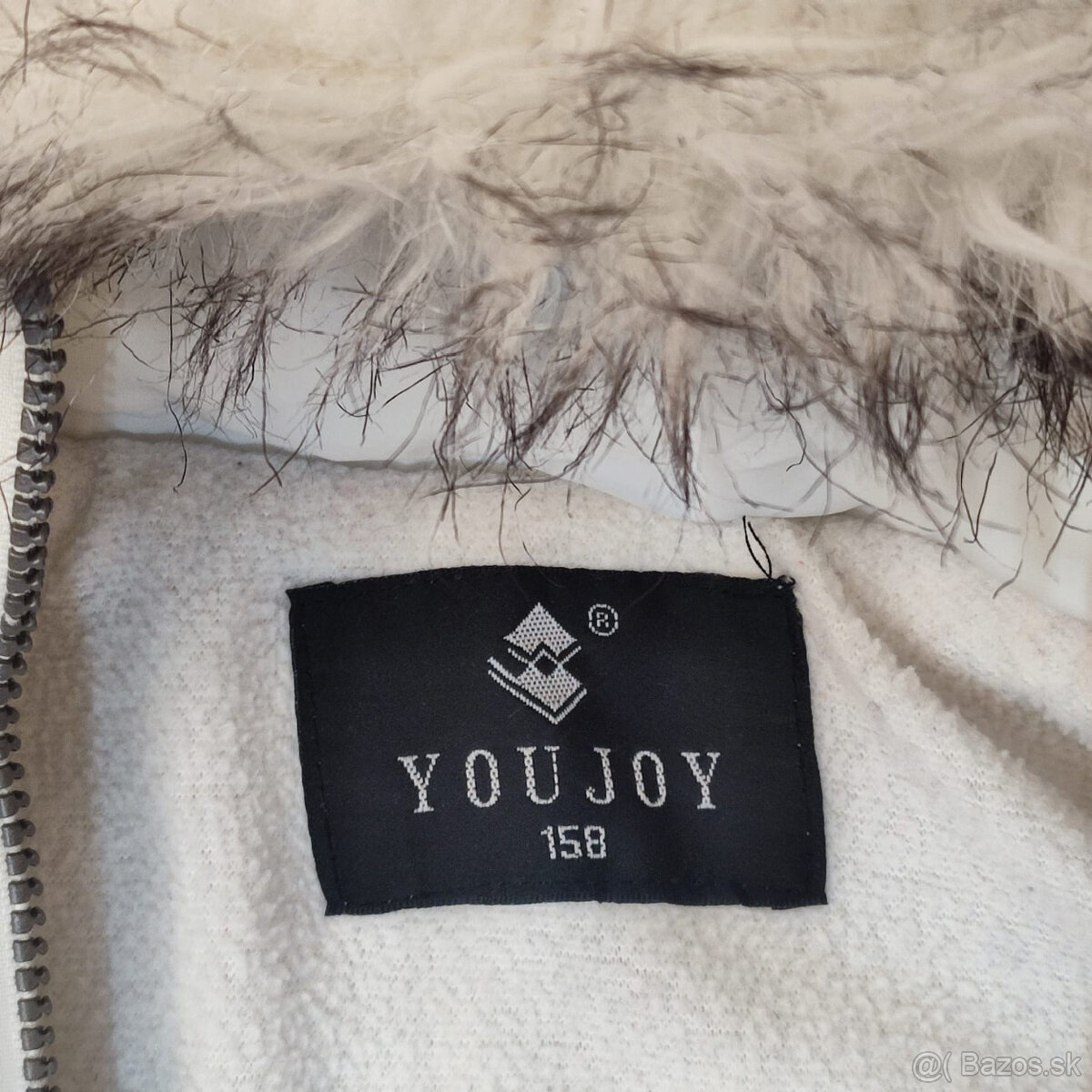 Zimná teplá bunda, veľ 158 - 2