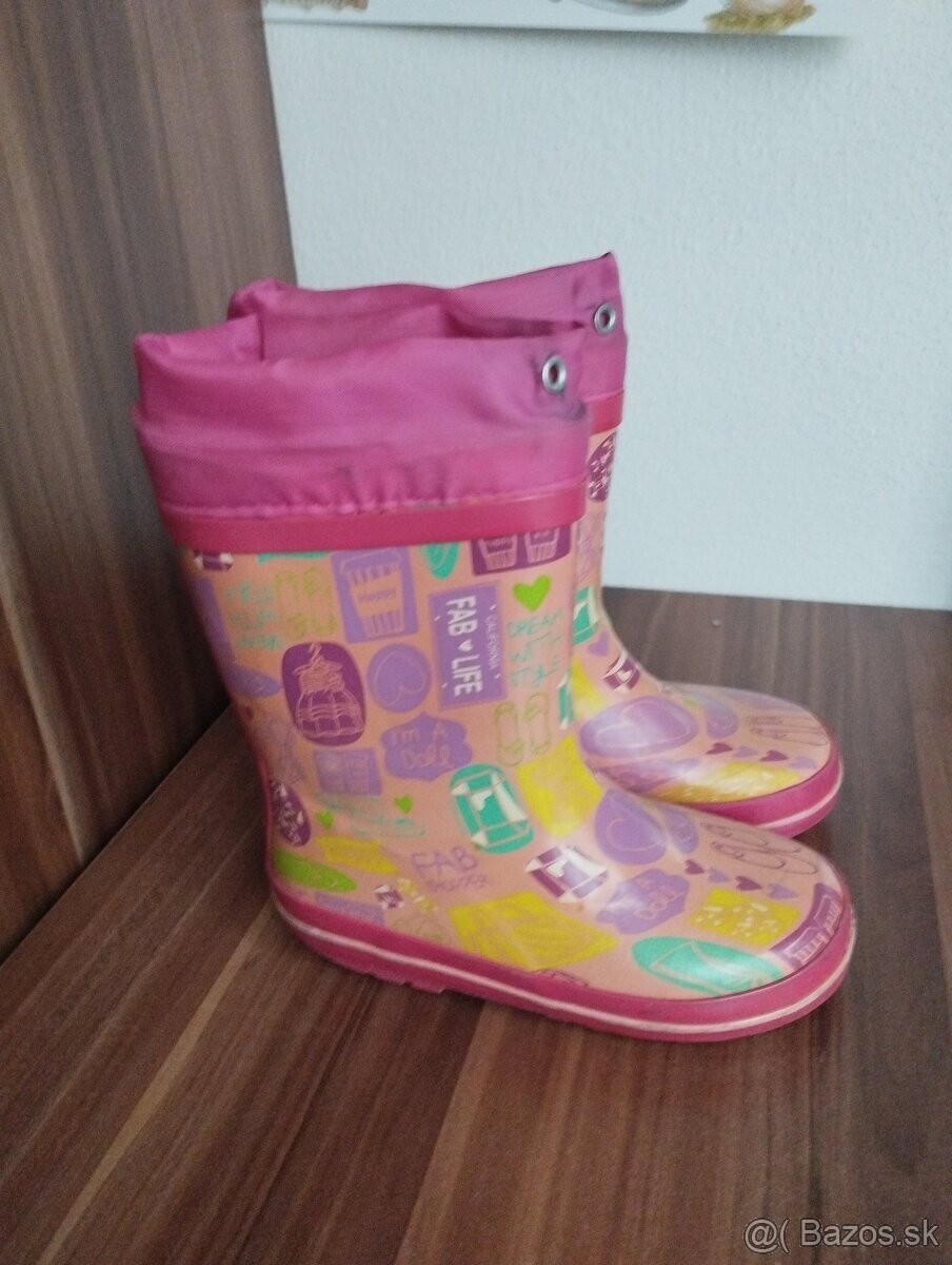 Gumáky veľkosť 27 - 2