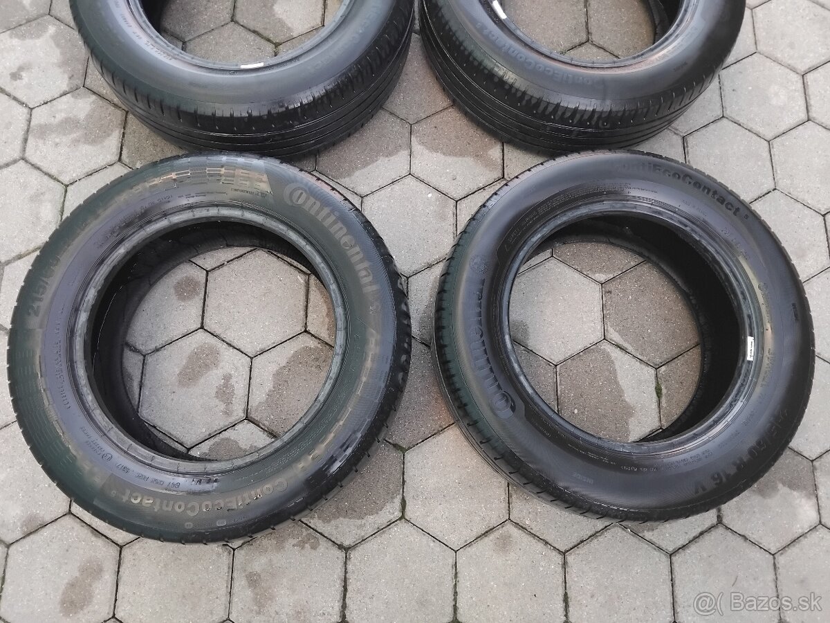 215/60 r16 letné pneumatiky Continental EcoContact 5 - 2