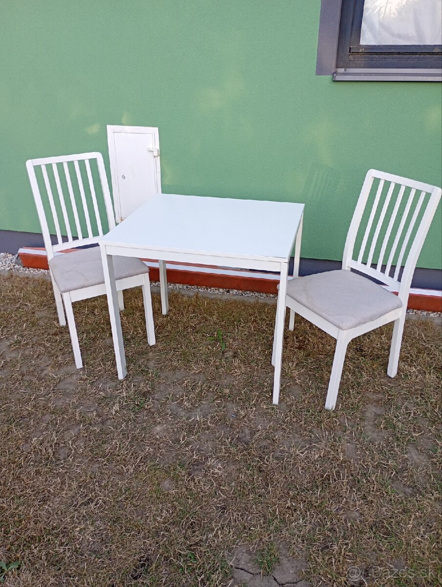 Roztahovaci stôl+2 stoličky - 2