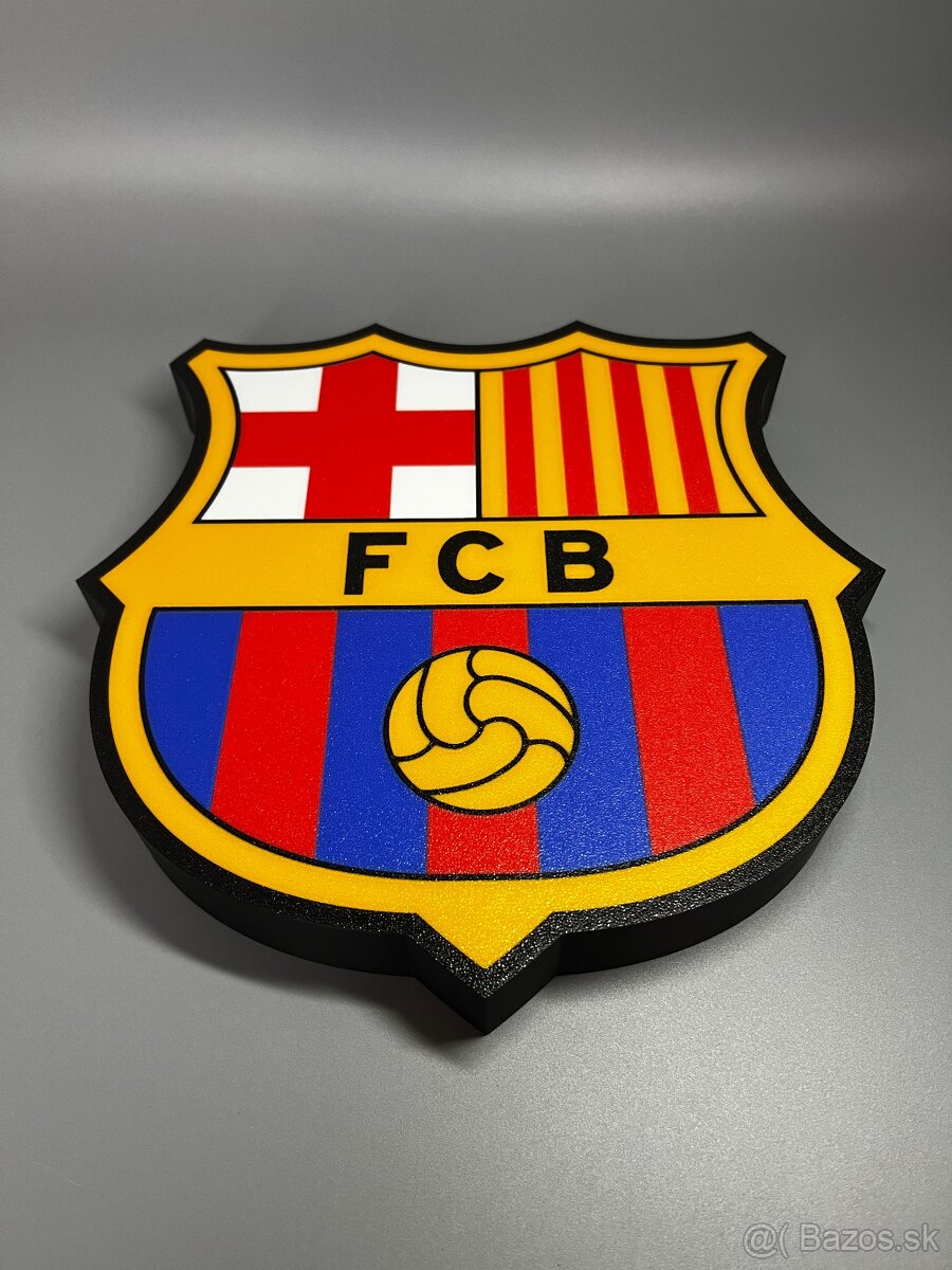 FC Barcelona LED logo lampa - 2