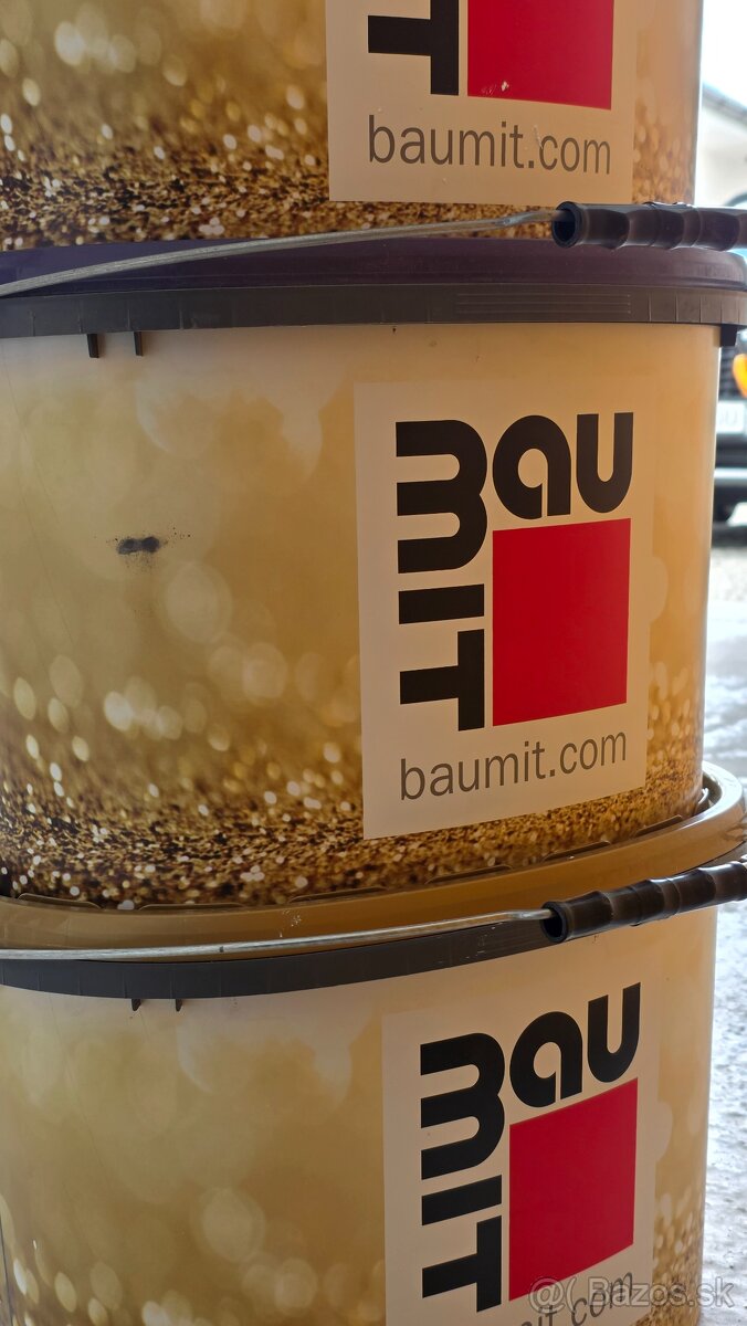 Fasádna omietka BAUMIT StarTop Biela 2mm ryha - 2