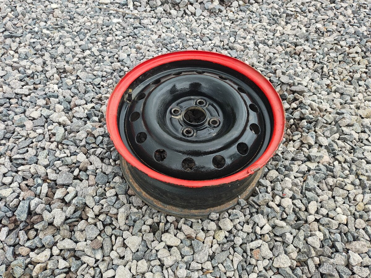 4ks Plechovych diskov 4x100 R15 - 2