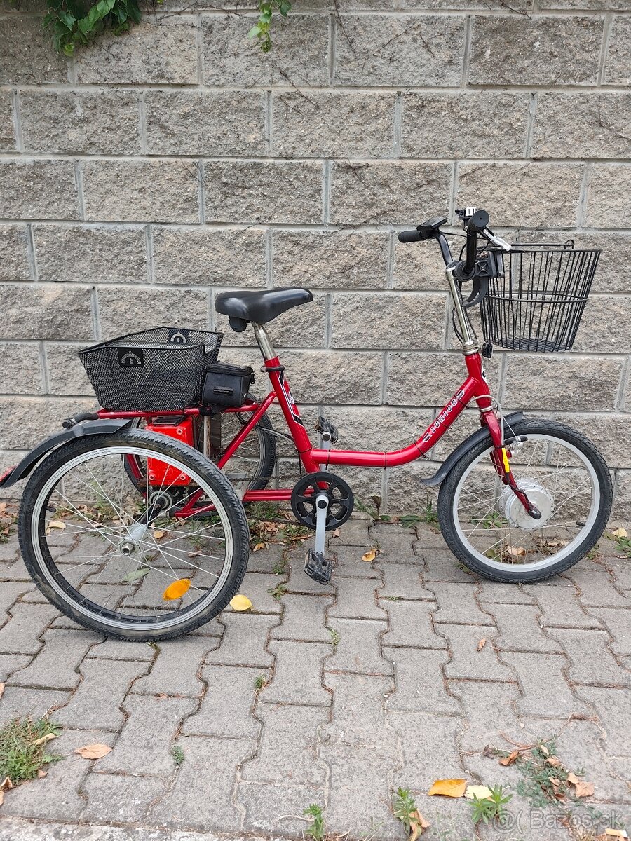Elektrický trojkolesový bicykel - 2