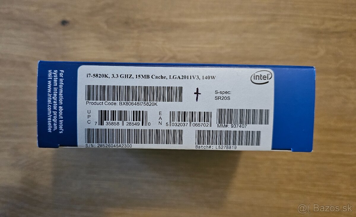 Intel Core i7-5820K / i7 5820K - 2