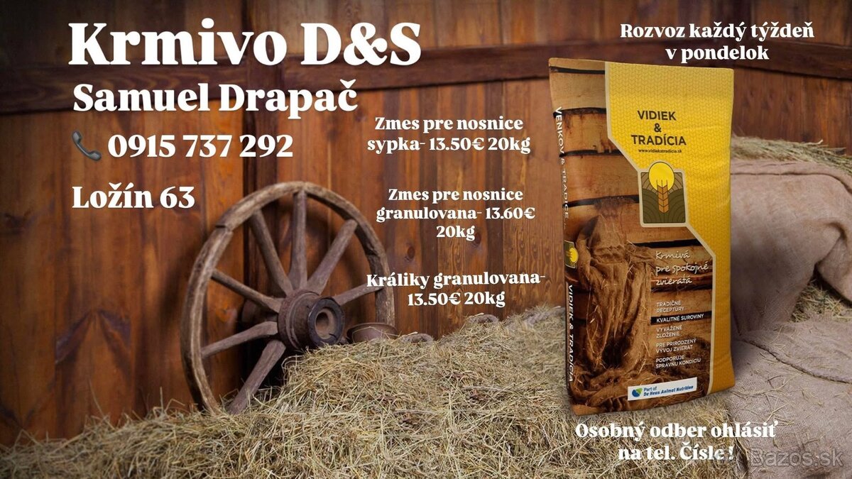 Krmivo pre hydinu a králiky - 2