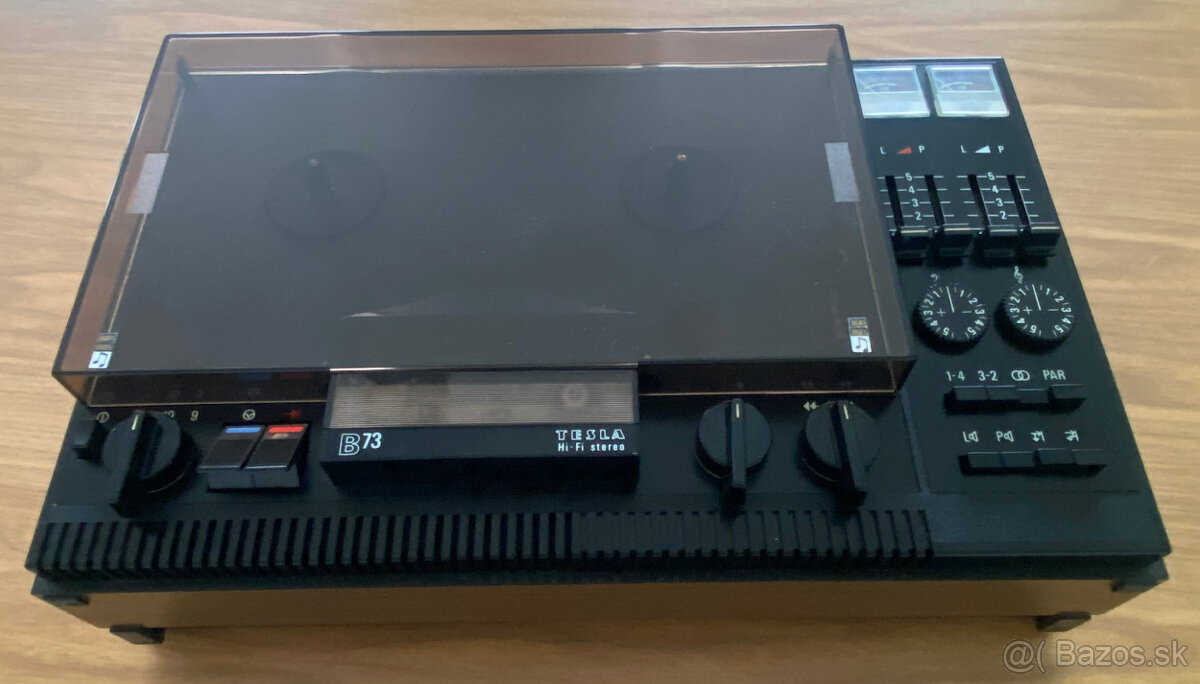 Tesla kotúčový magnetofón B73 kompletný - 2