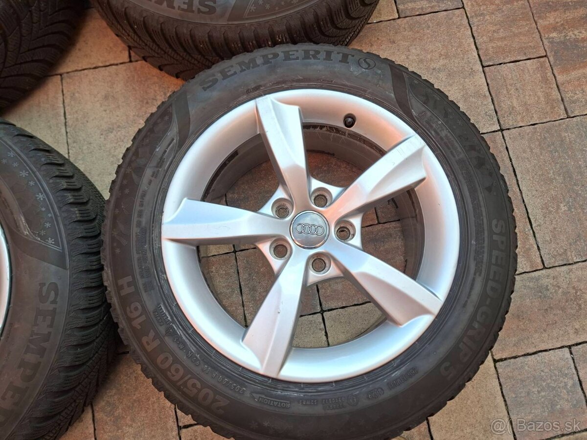 Originálne hlinikove disky Audi R16, 5x112 - 2
