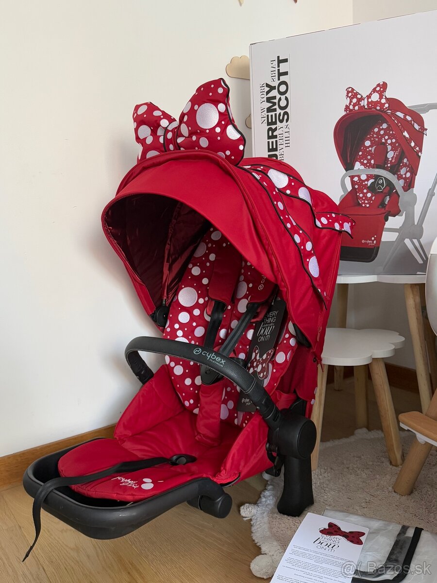 Poťah cybex priam 4.0 petticoat red nový - 2