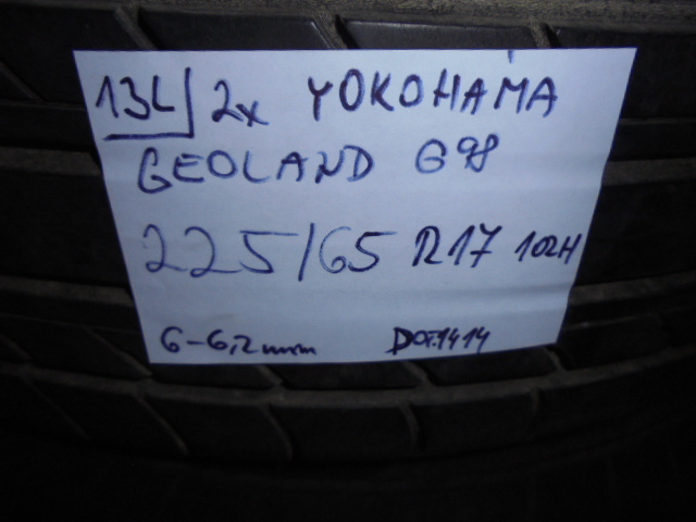 Yokohama Geolander G98 225/65 R17 102H č.27L - 2