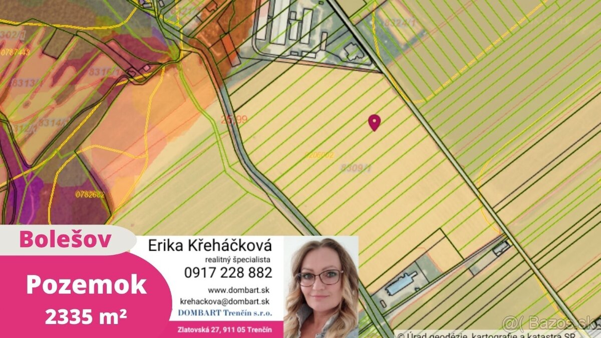 5.364m² Pozemky na predaj v obci Bolešov - 2