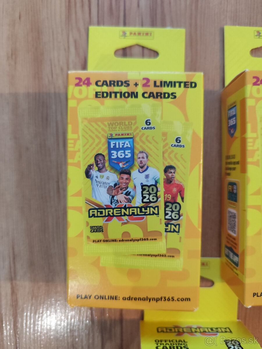 Futbalové kartičky Adrenalyn - Fifa 365 2026 - Eco Blister - 2