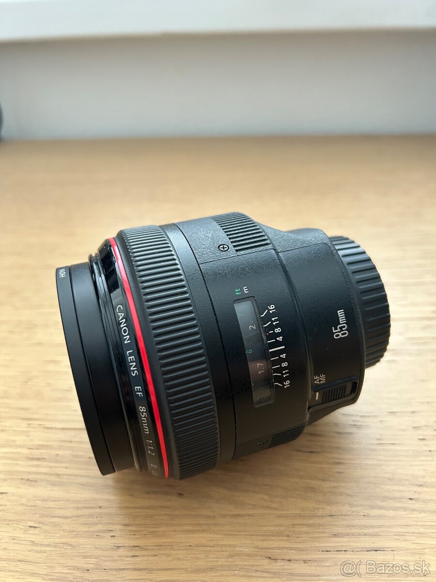 Profesionálny objektív Canon 85mm f1.2L II USM - 2