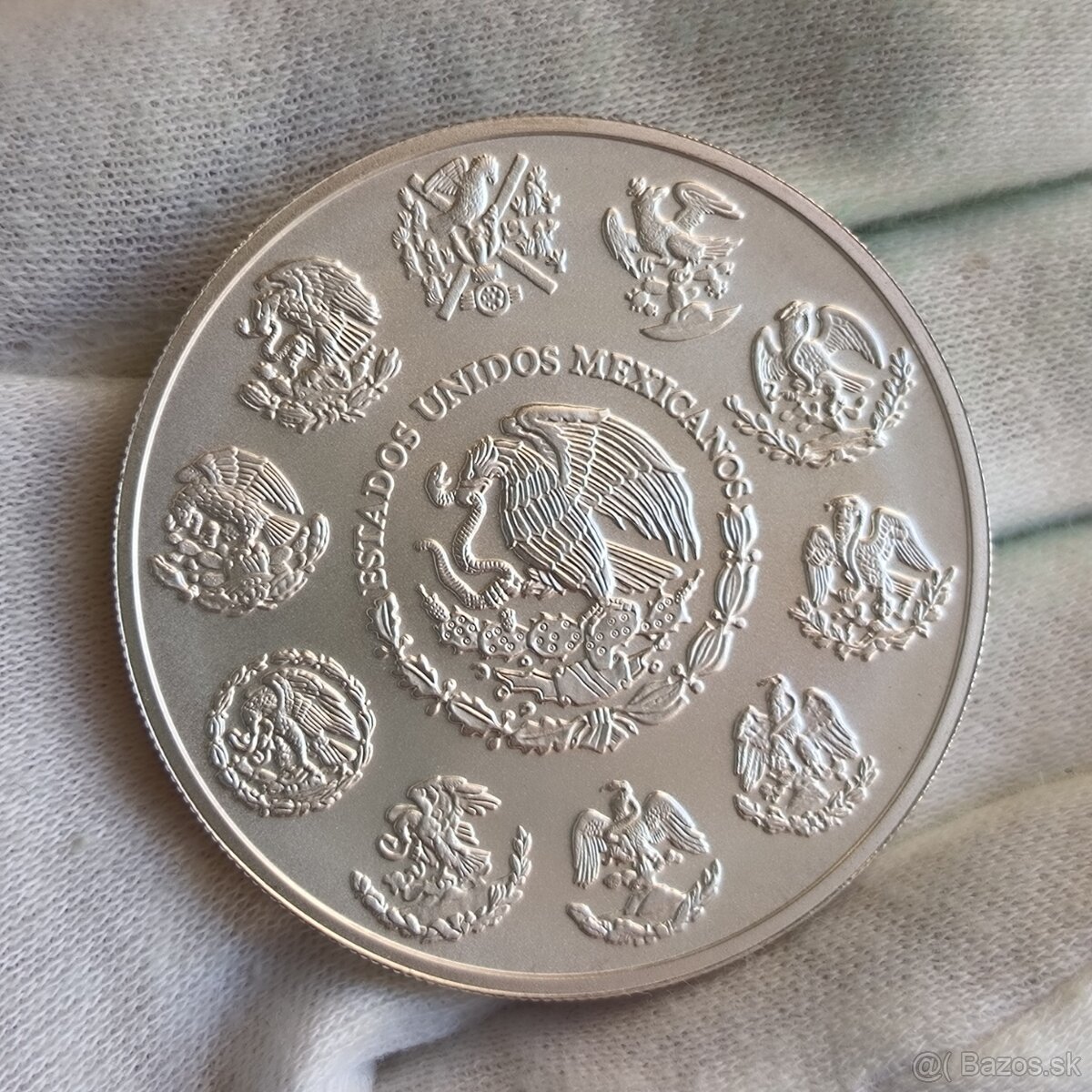 Striebro 2 OZ Libertad 2017 Mexiko - 2