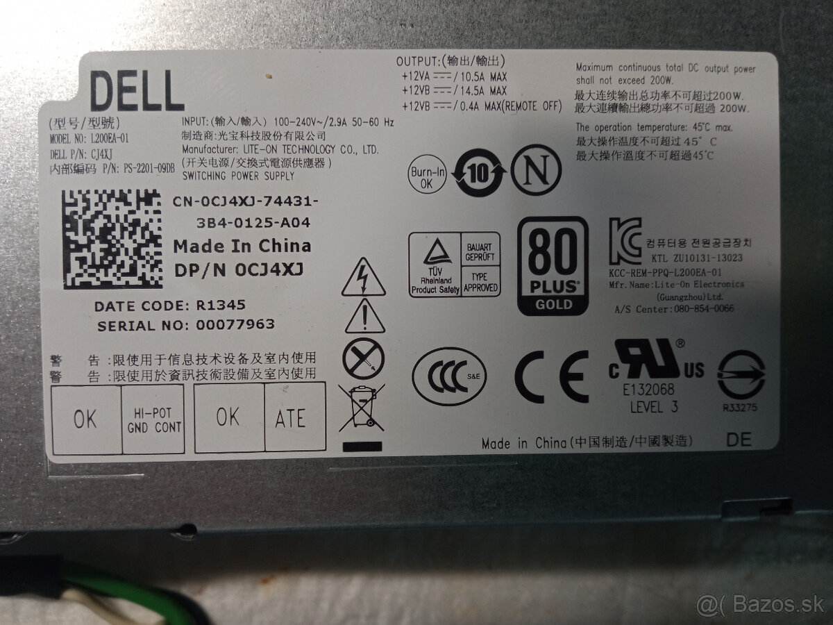 Zdroj DELL AIO 9020 - 2