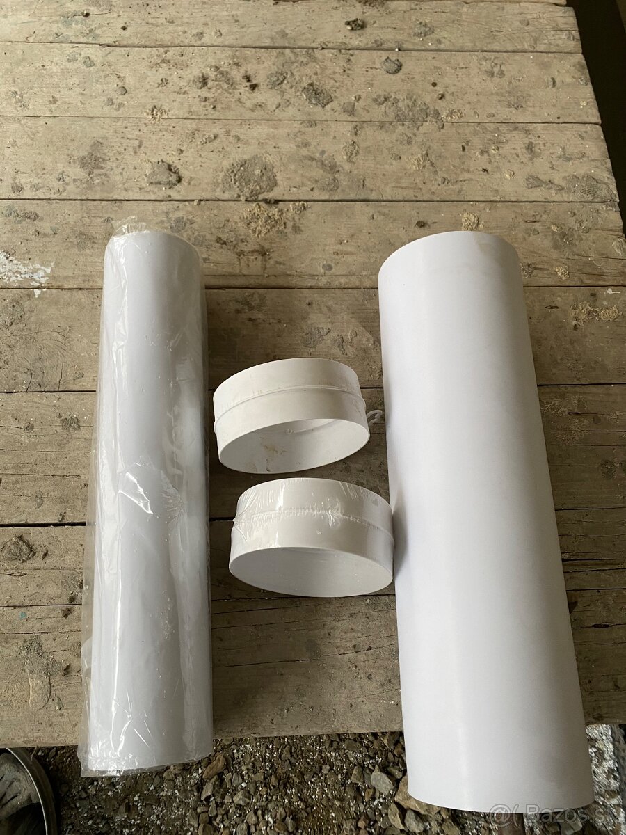 Plastové ventilačné potrubie a spojky - 2