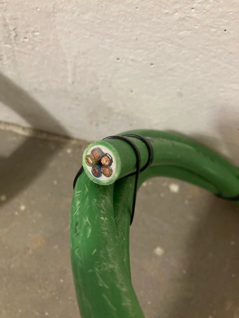 Predam kabel silovy 5x6 mm2 - 2