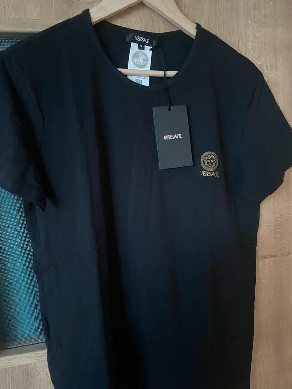 Versace tričko – čierna farba, veľkosť L - 2