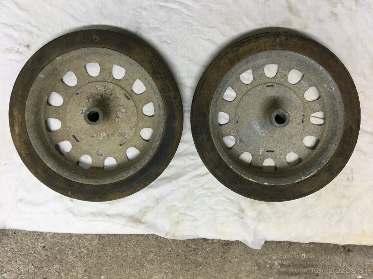 Kolesá na starý retro kočík - 2