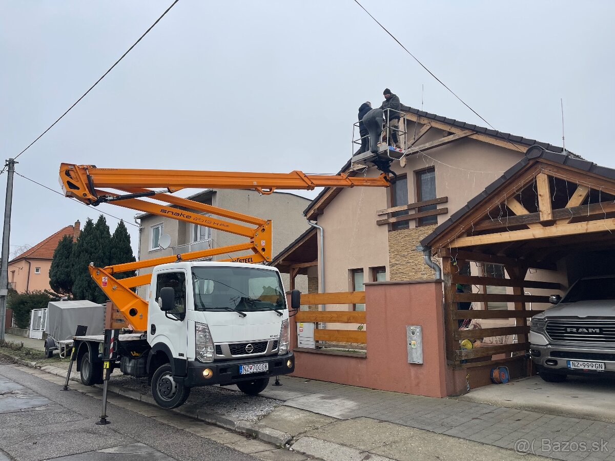 Prenájom zdvihacej plosiny - 2