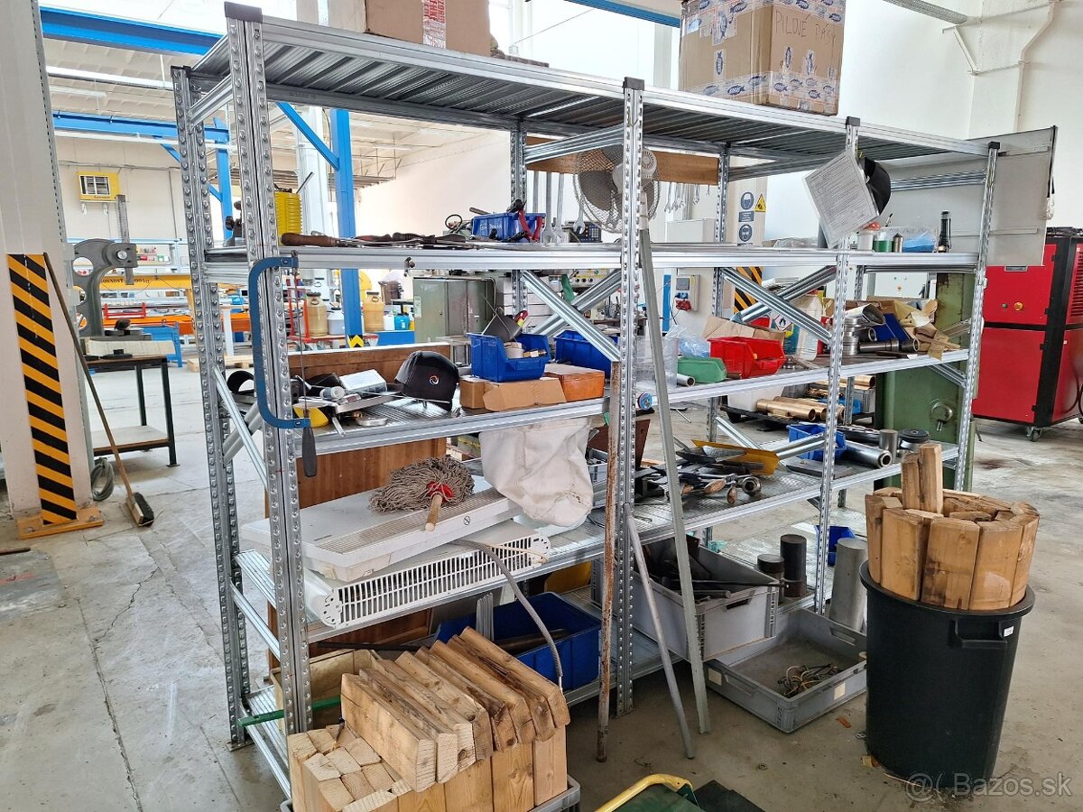 Regal plechovy 2 - 2