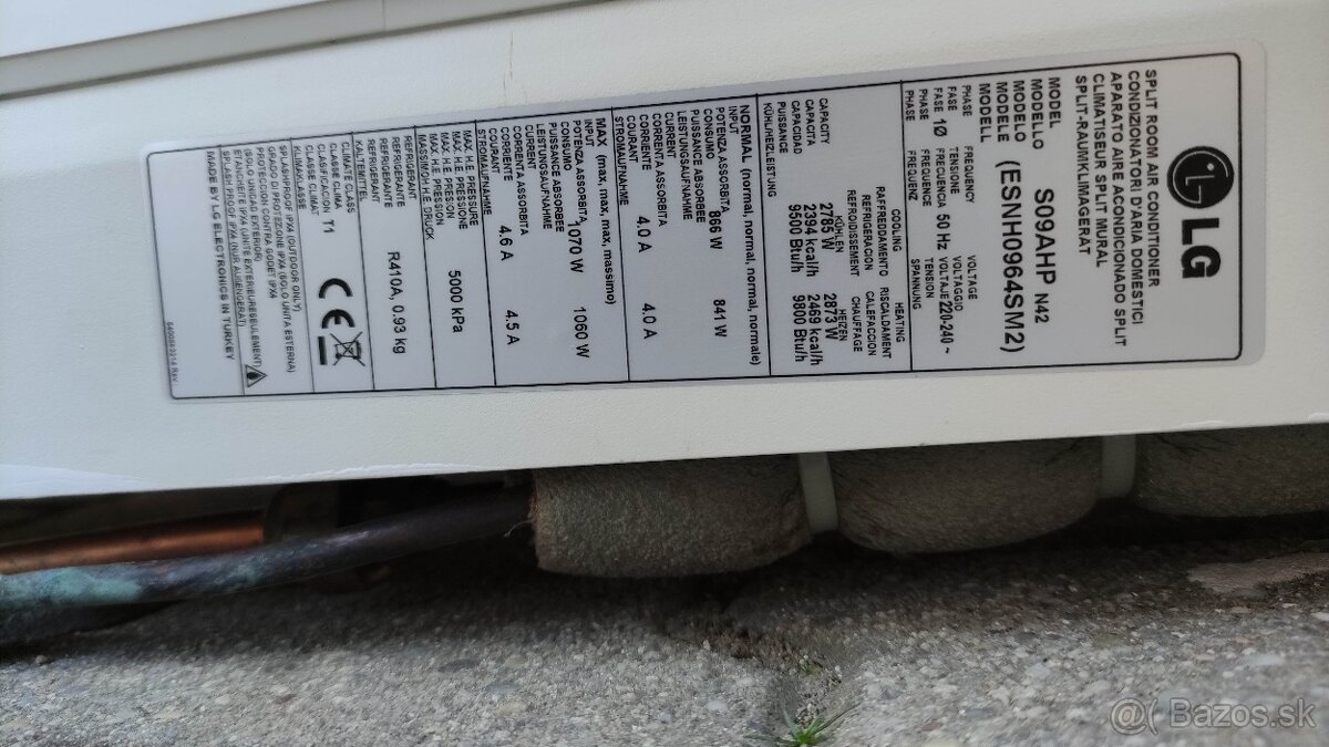 Predám klimatizáciu LG - 2