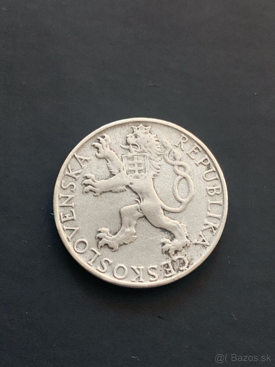 50 Kčs 1948 3 výr.Pražského povstania. - 2