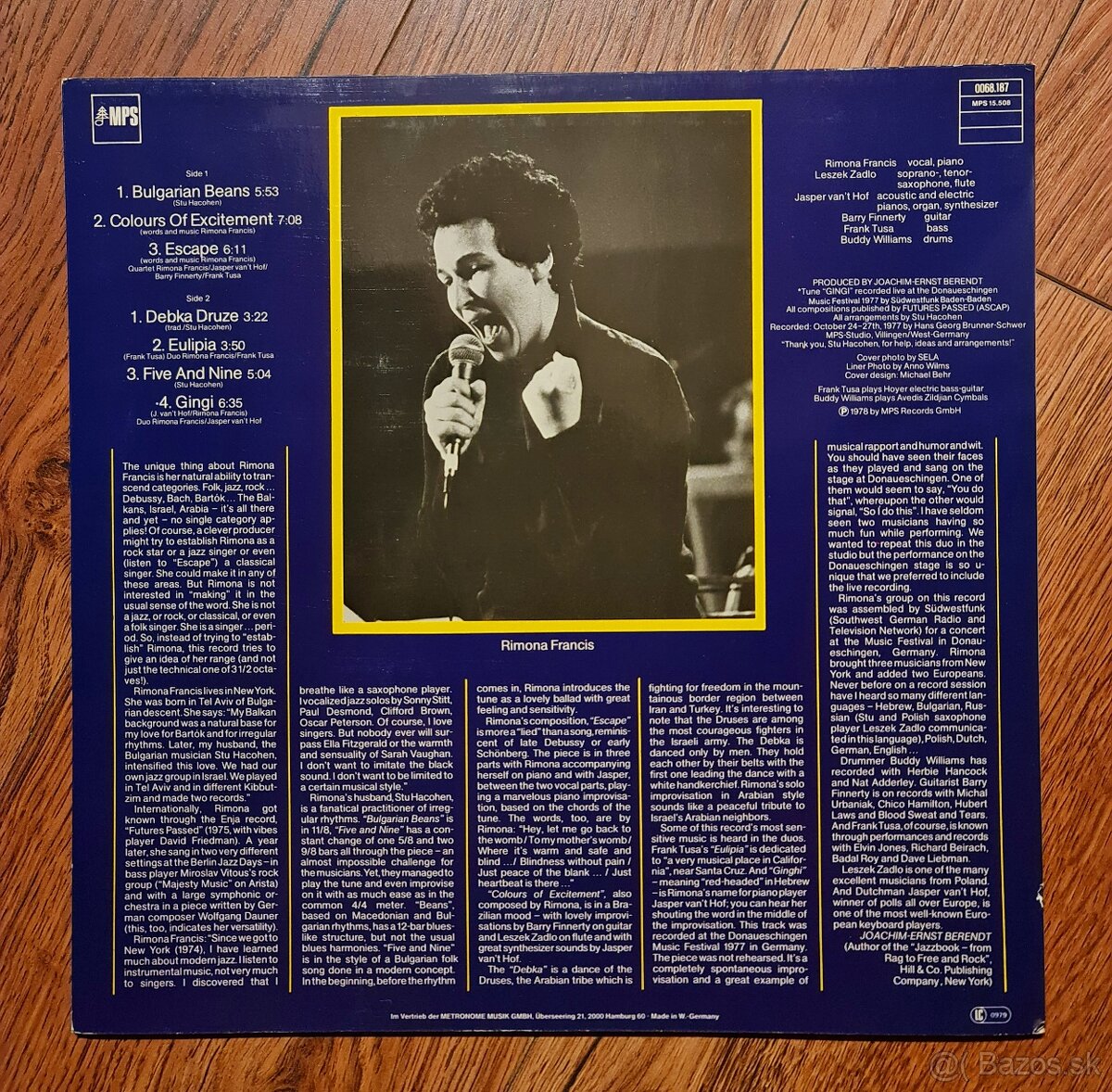 Rimona Francis LP 1978 Jazz/Fusion - 2