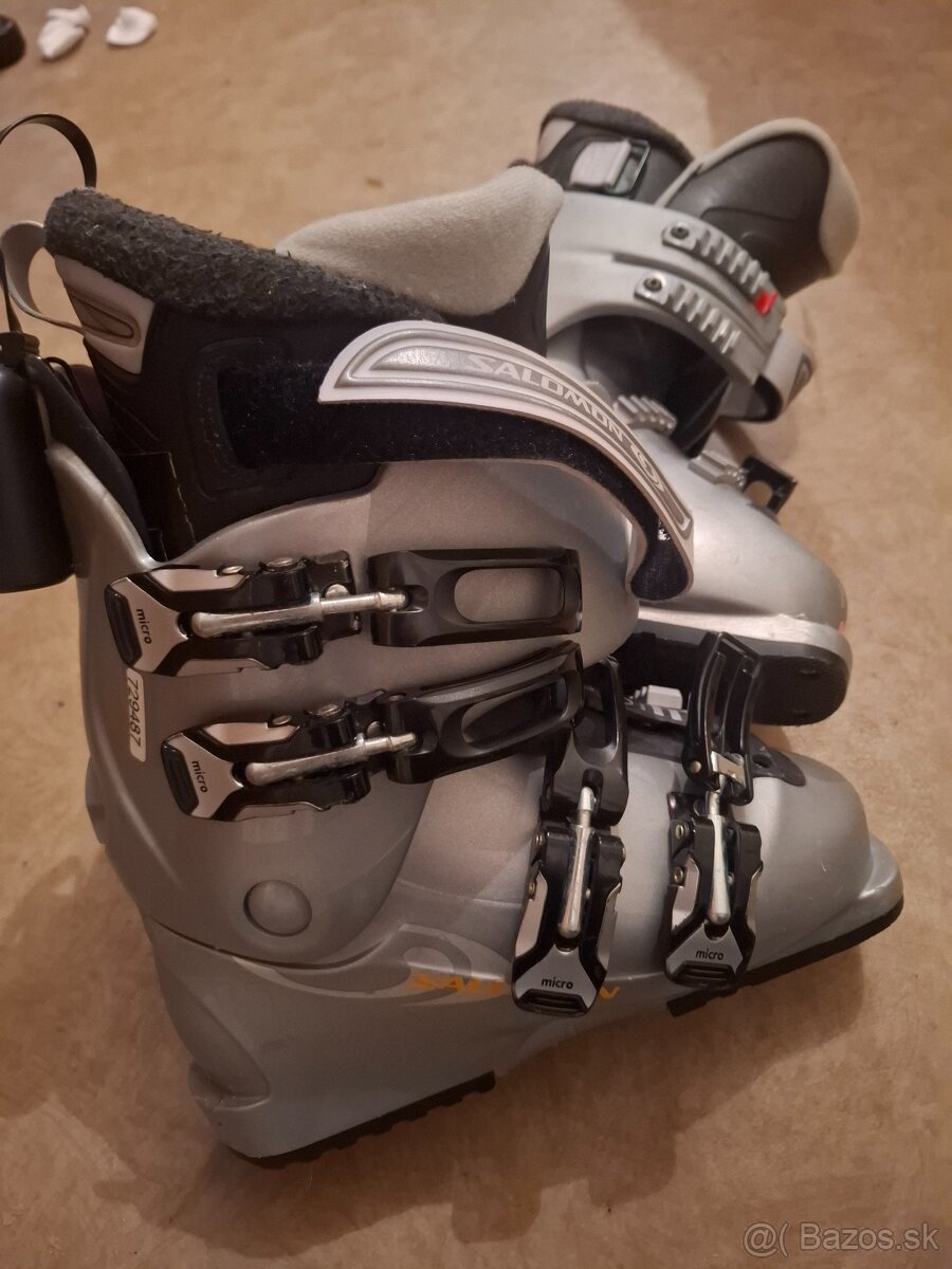 Lyžiarky Junior Salomon vyhrievané - 2