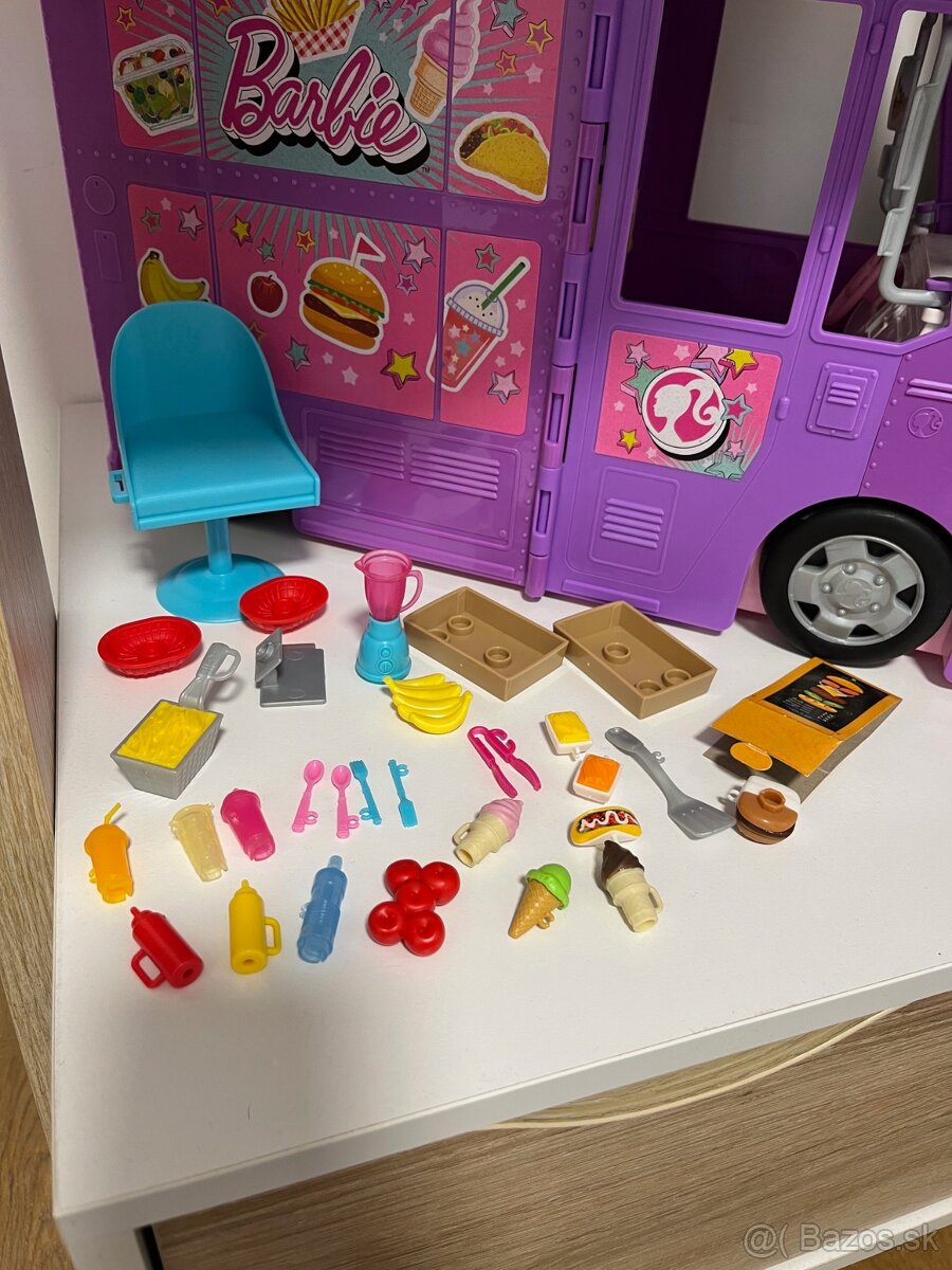 Barbie pojazdná reštaurácia - 2