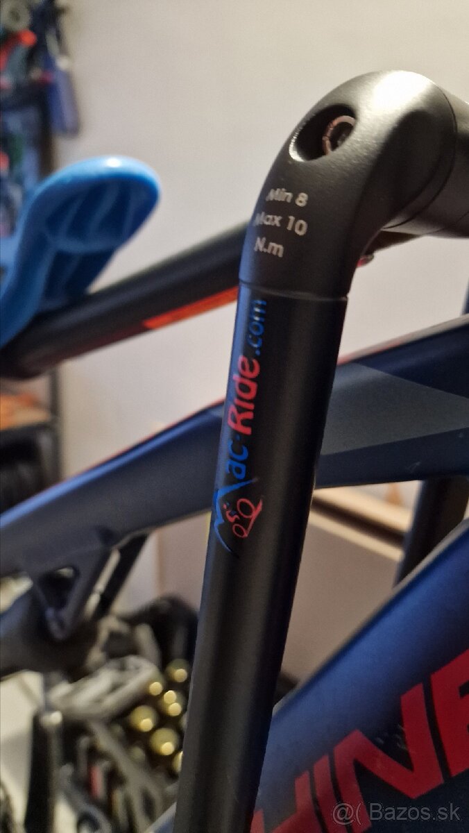 Sedačka Mac Ride (Blue) + originál E-BIKE adaptér - 2