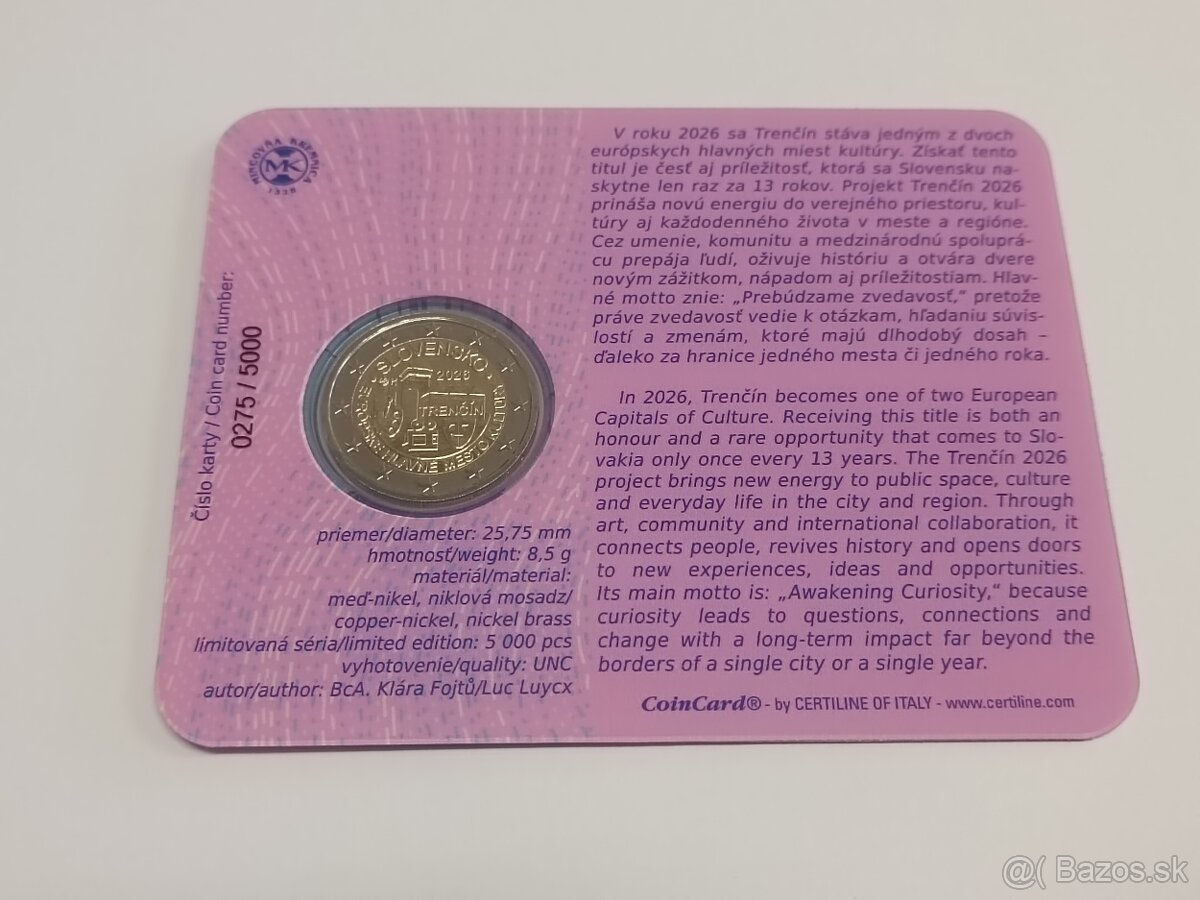 Coincard Trenčín 2026 - 2