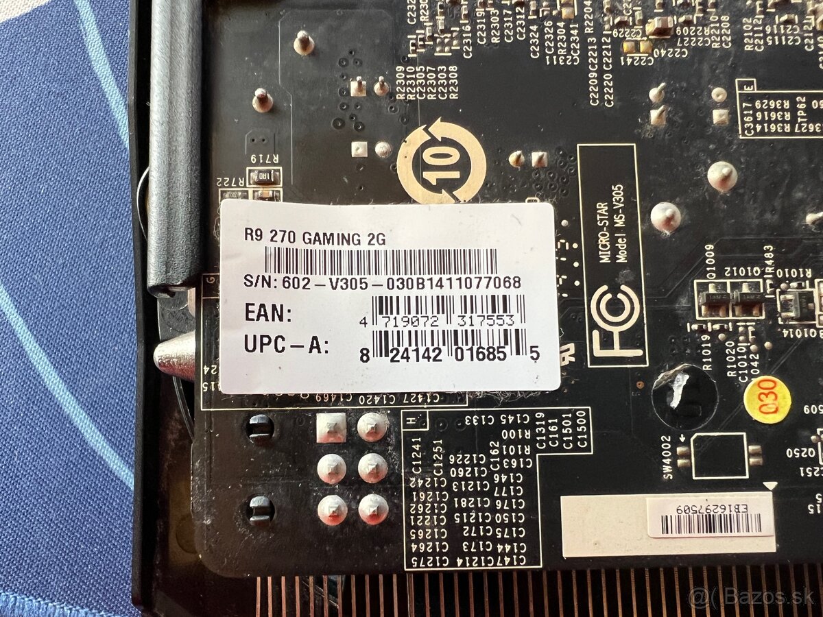 MSI AMD Radeon R9 270 2GB - 2