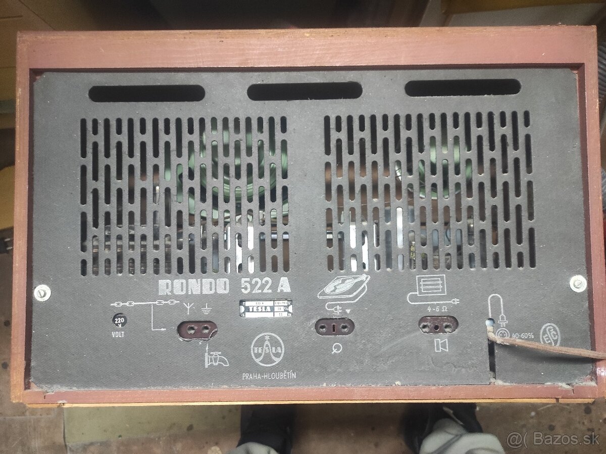 Tesla staré radio - 2