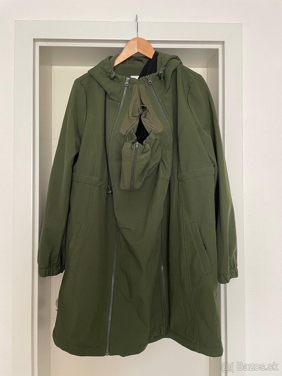 MAMALICIOUS SOFTSHELL nosičský kabát 3v1 veľ L - 2
