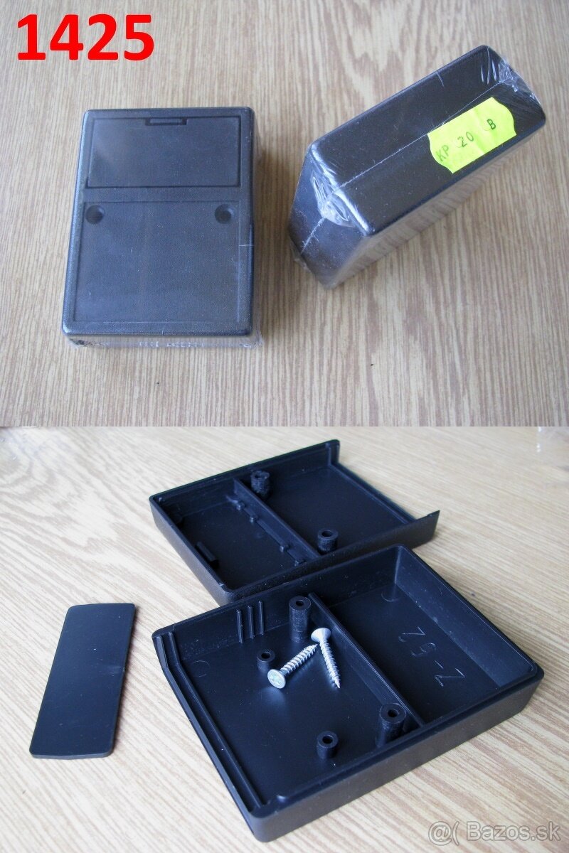 Plast.krabičky pre vlastné konštruk. - 2