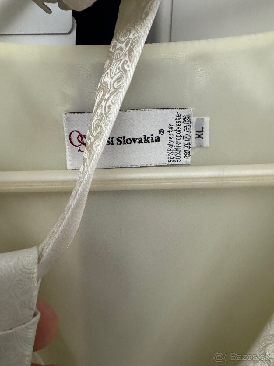 Svadobna vesta s kravatou set - 2