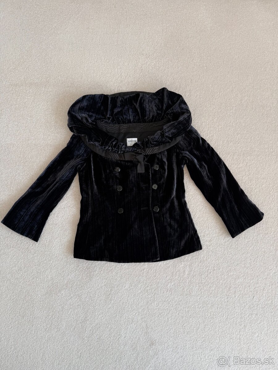 Zamatové sako - Armani - 2