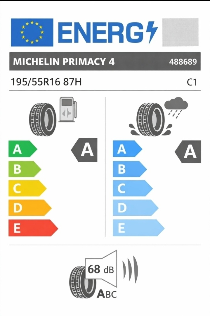 Predám Michelin Primacy 4 - 2
