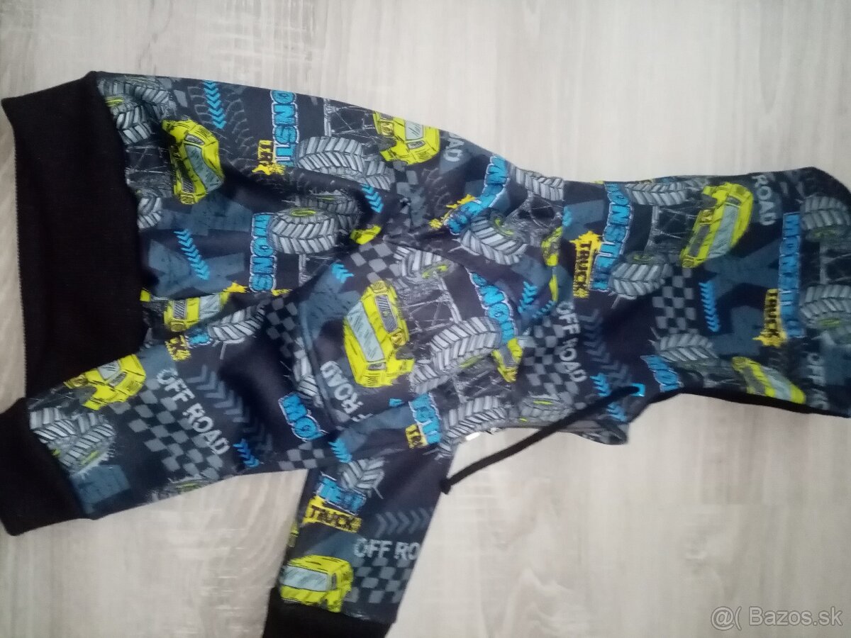Nenosena handmade bunda z letného softshellu - 2