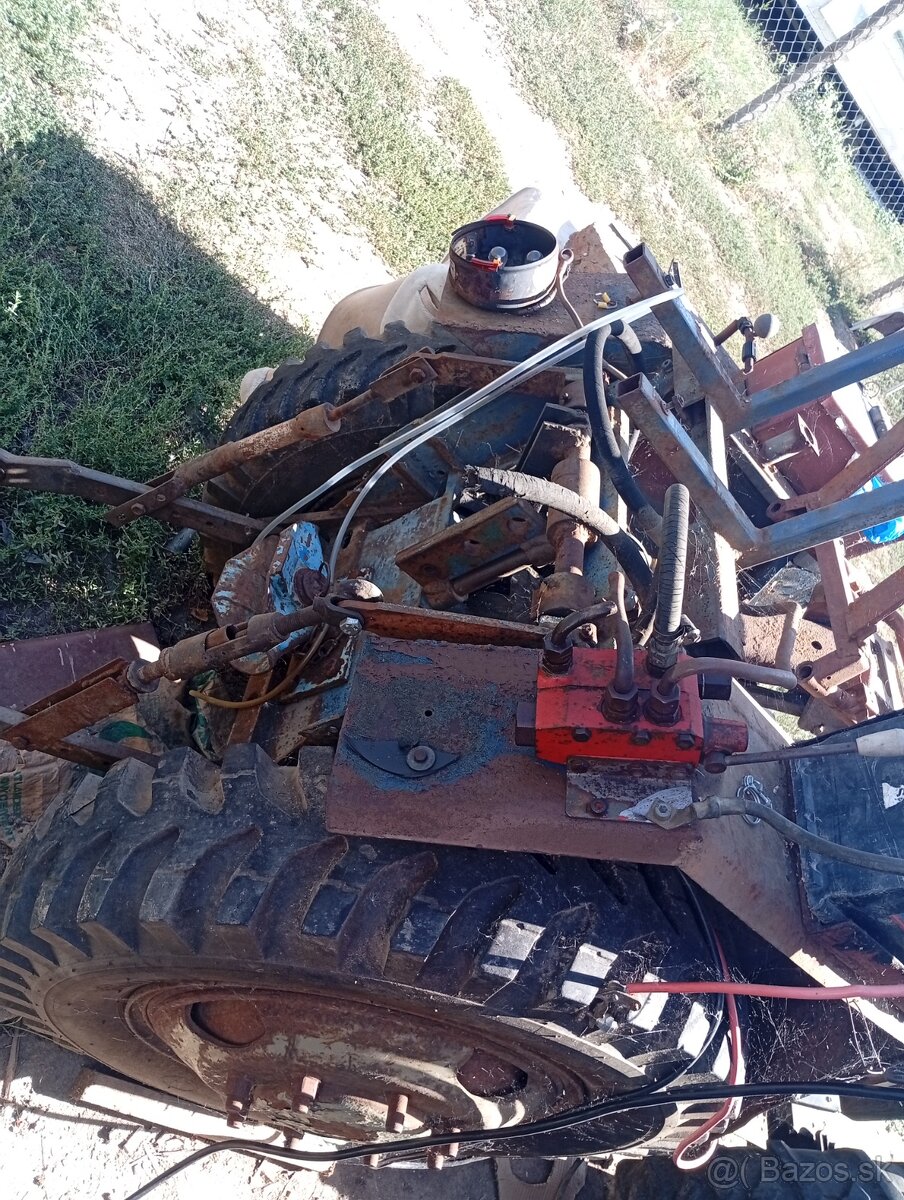 Malotraktor domácej výroby - 2