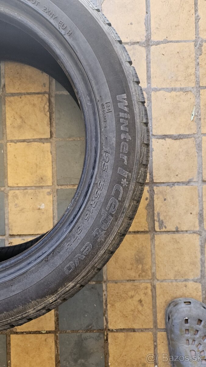 Zimné pneu Hankook Winter icept evo 195/55 r16 - 2