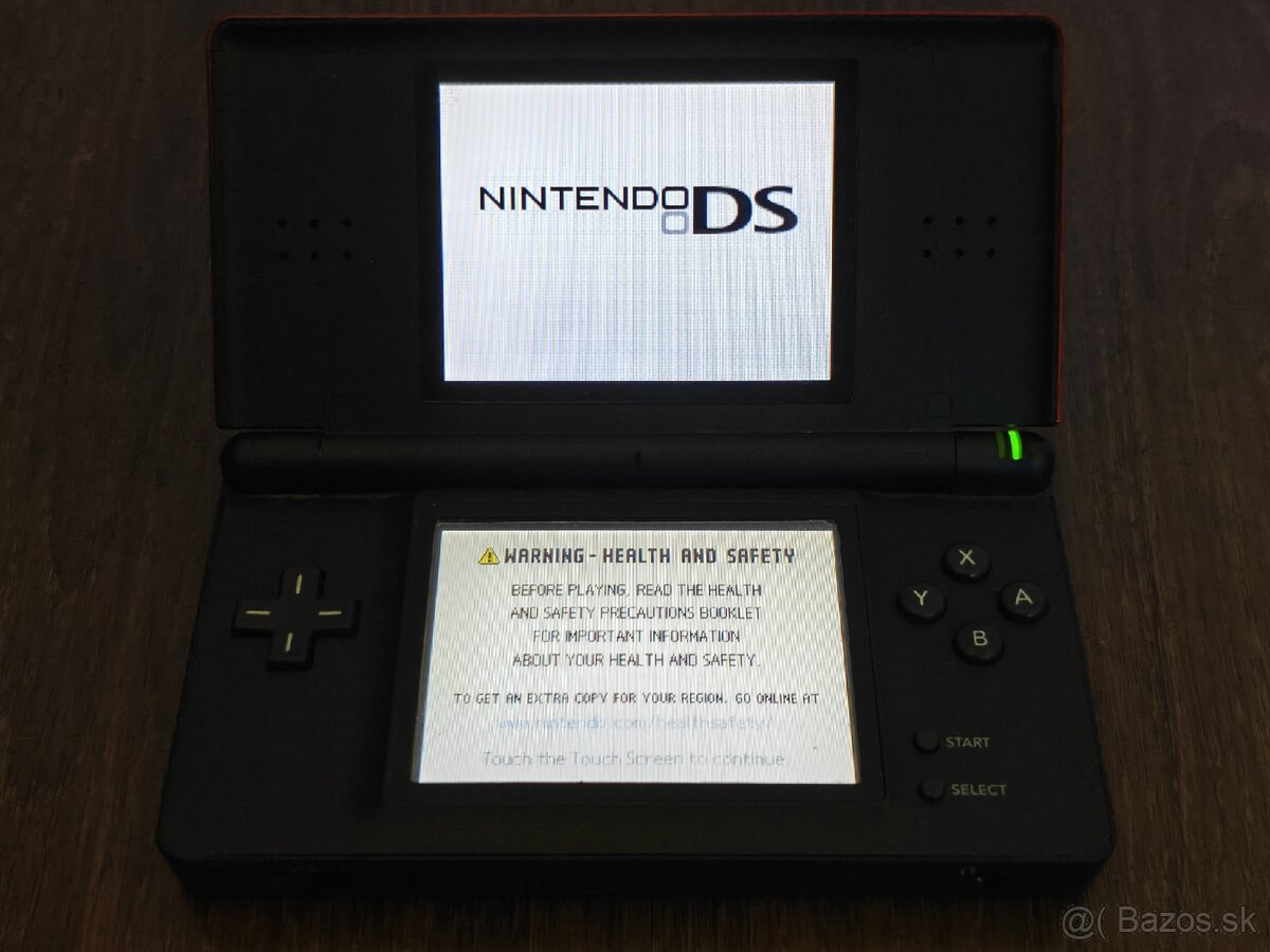 Nintendo DS Lite (Crimson/Black) – TOP stav - 2