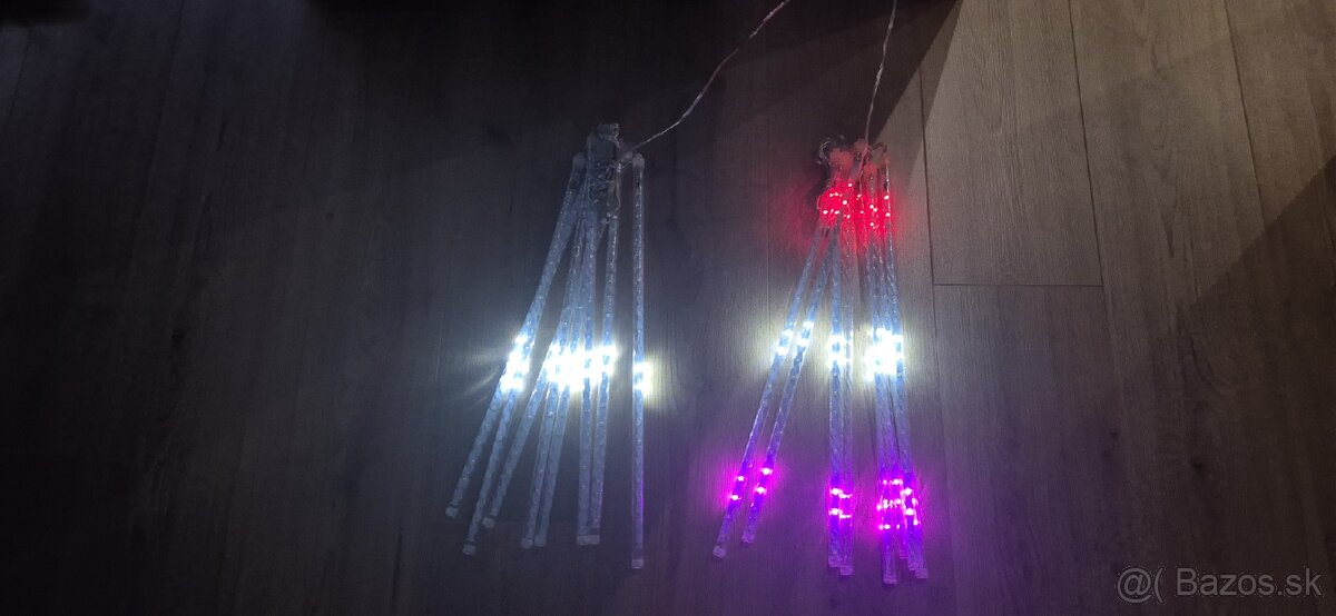 Vianočné led cencúle - 2