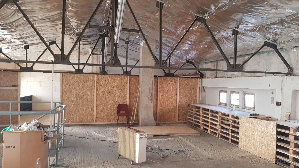 Priestor na prenájom -sklad-dielňa- výroba - hala - 2