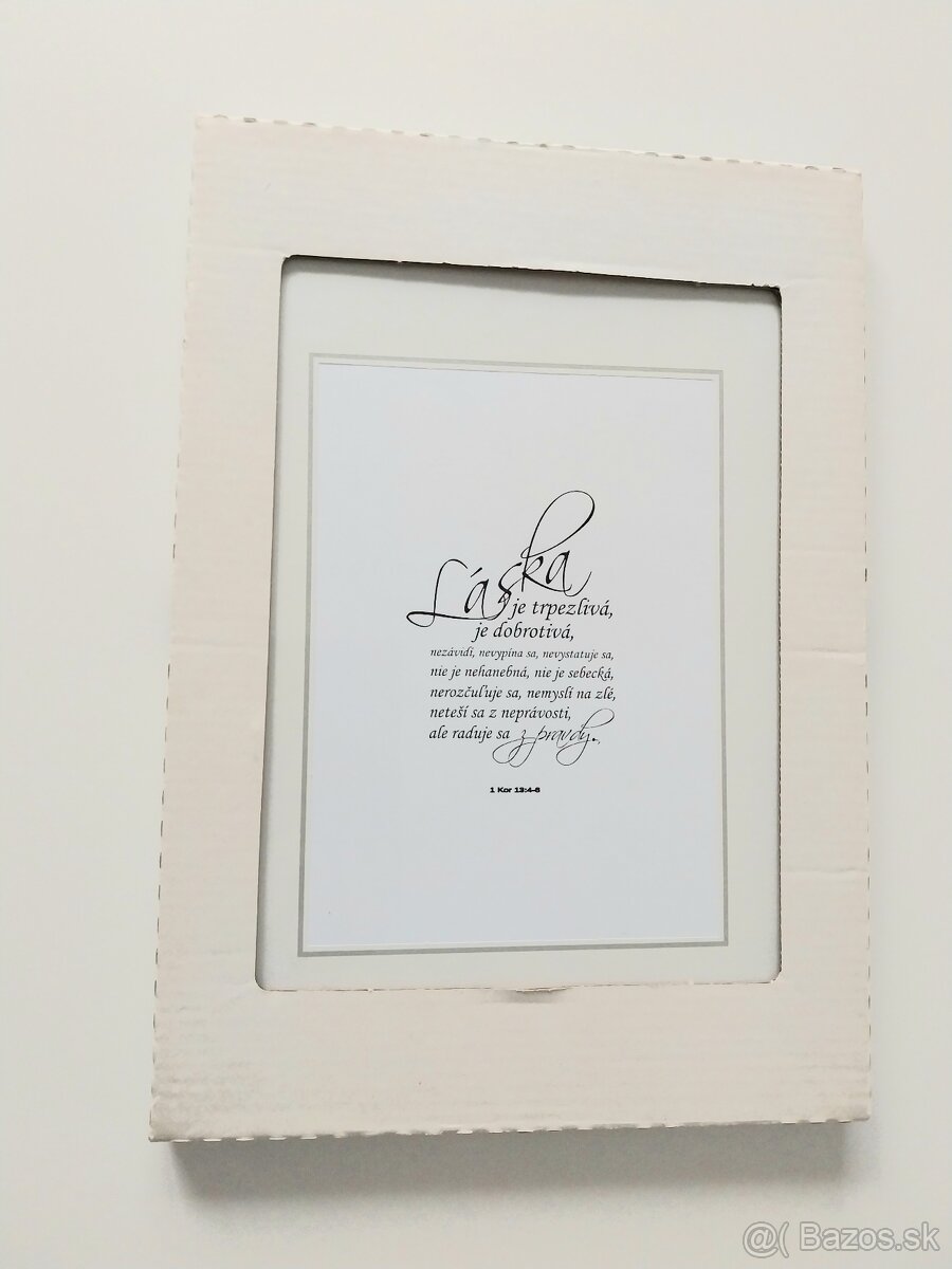 Darcekovy balicek 15, Biblicky vers zaramovany a anjelik - 2