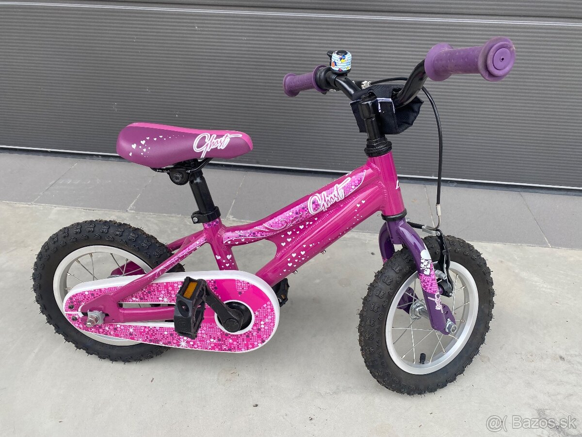 Detsky bicykel Ghost Powerkid 12 Pink-violet - 2