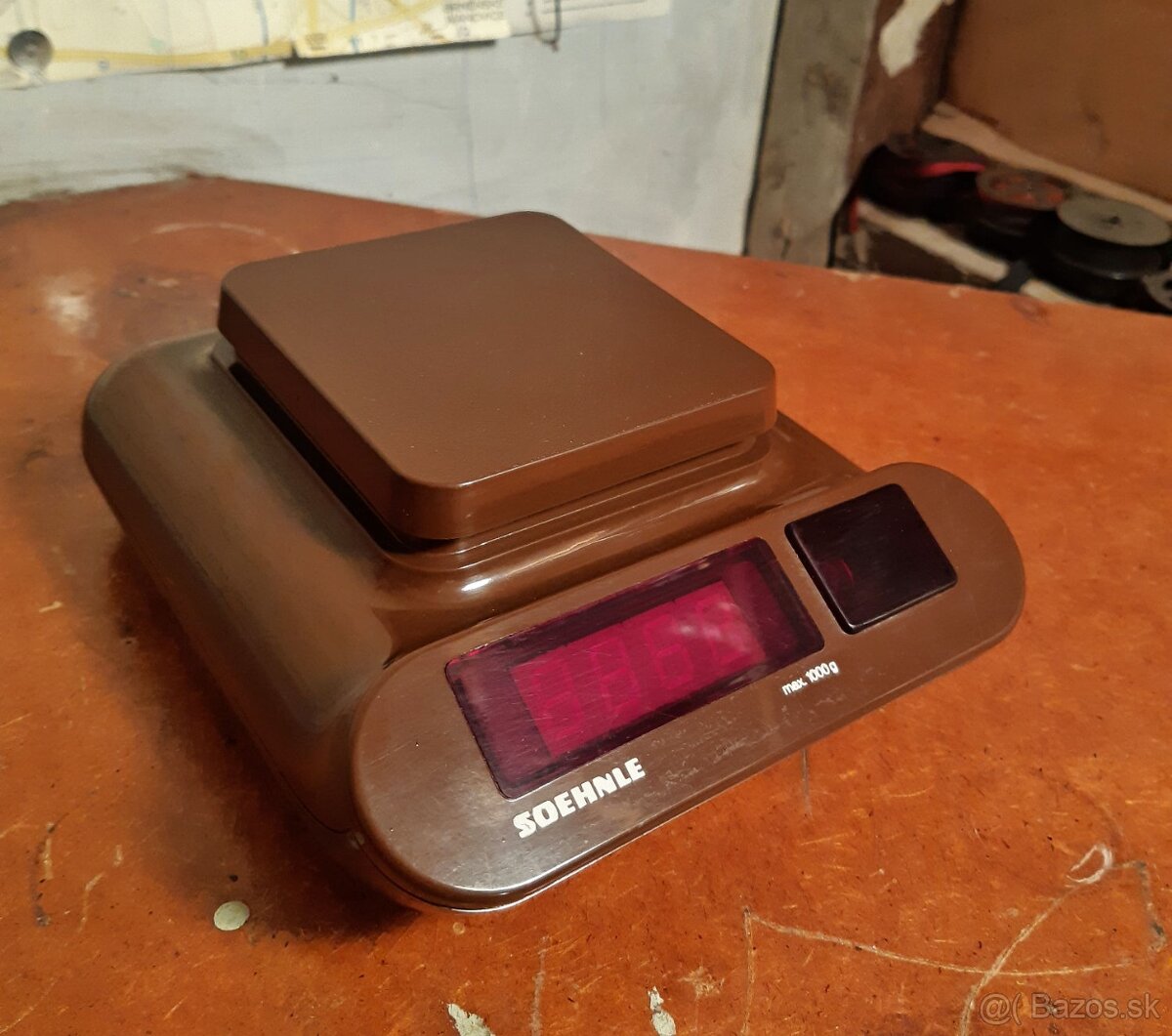 Retro digitální váha Soehnle, 70.-80. léta - 2