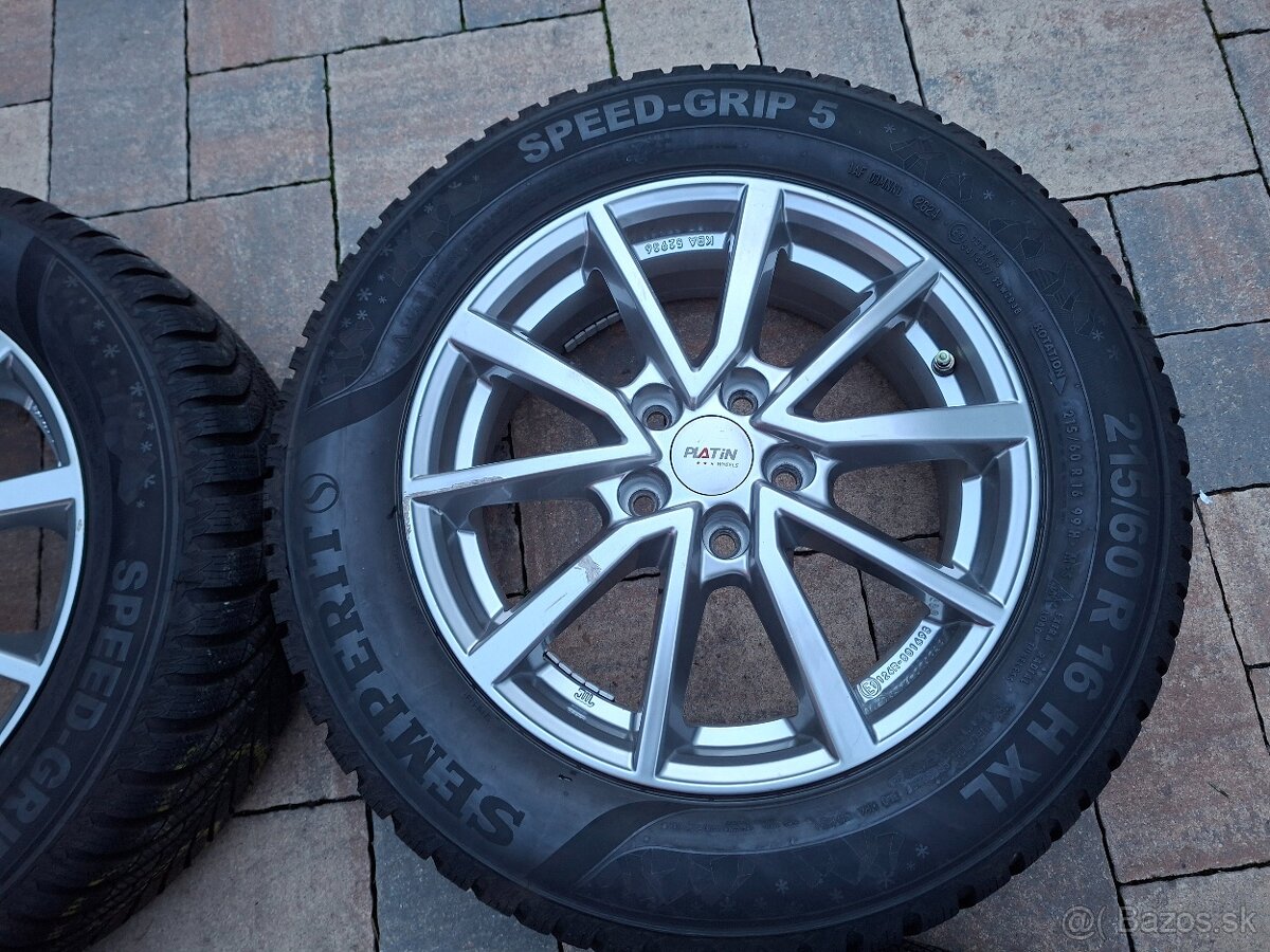 Predám hlinikové disky- Skoda/Vw/Seat-R16 - 2