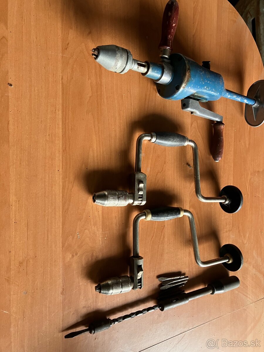 Manuálne retro vrtačky - 2